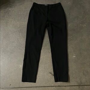 H&M Black Straight Leg Pants Sleek Design